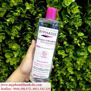 TẨY TRANG BYPHASSE SOLUTION MICELLAIRE FACE.500ML- THỔ NHỸ KỲ
