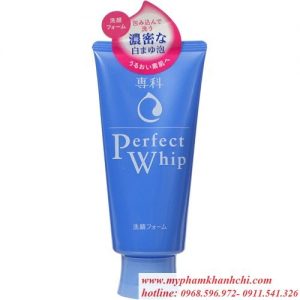 Sữa rửa mặt Shiseido Perfect Whip 120g từ Nhật Bản