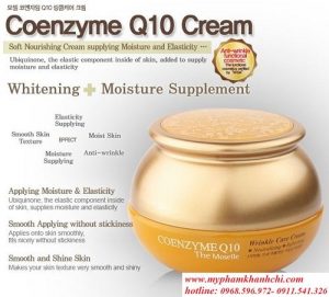 Kem dưỡng trắng Bergamo Coenzyme Q10 Wrinkle Care Cream 50gr