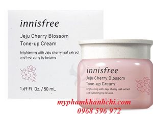 Kem Dưỡng Nâng Tông Da Innisfree Jeju Cherry Blossom Tone Up Cream 50ml